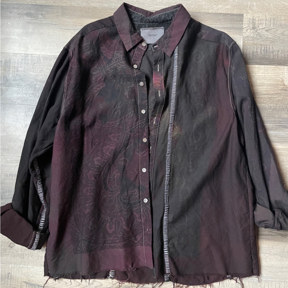 Occhii designer nyc knit shirt